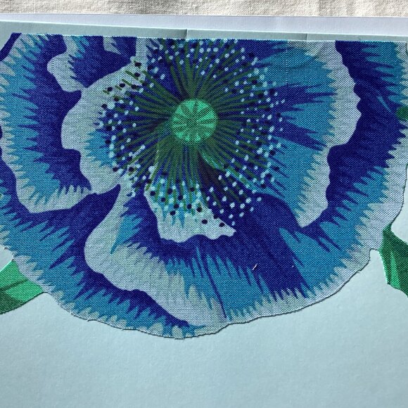 Handmade Kaffe Fassett Blank Cards Set 1 - Picture 5 of 5